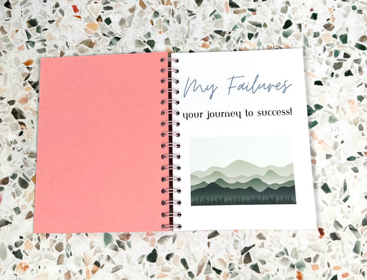 My Failures Planning for Success Journal