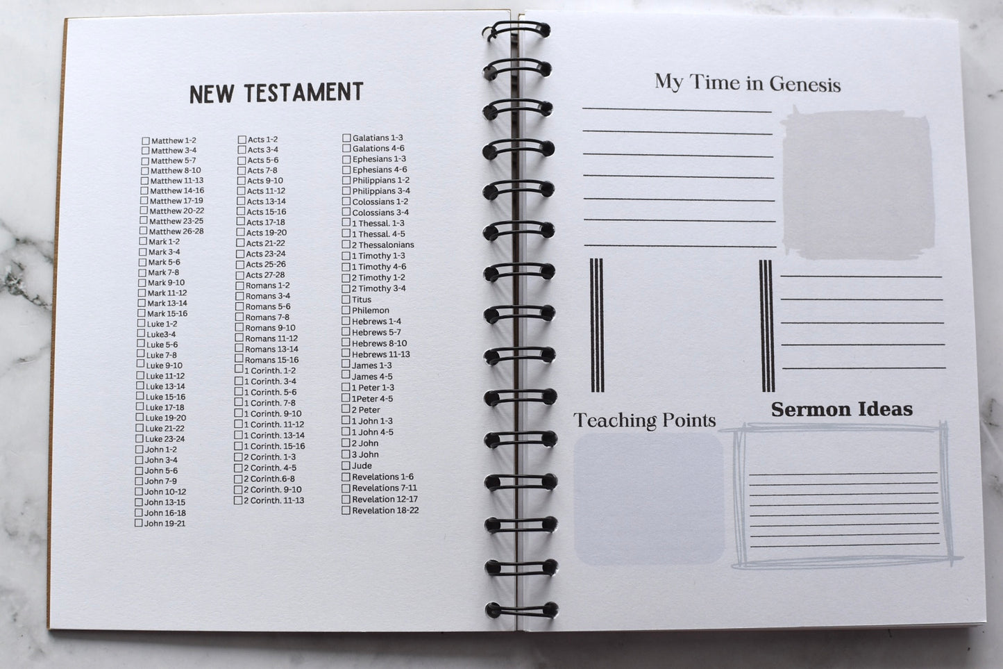 Mens Bible Study Notebook