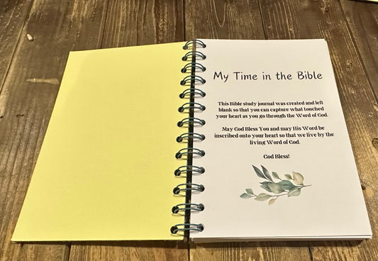 Mini Bible Study Notebook