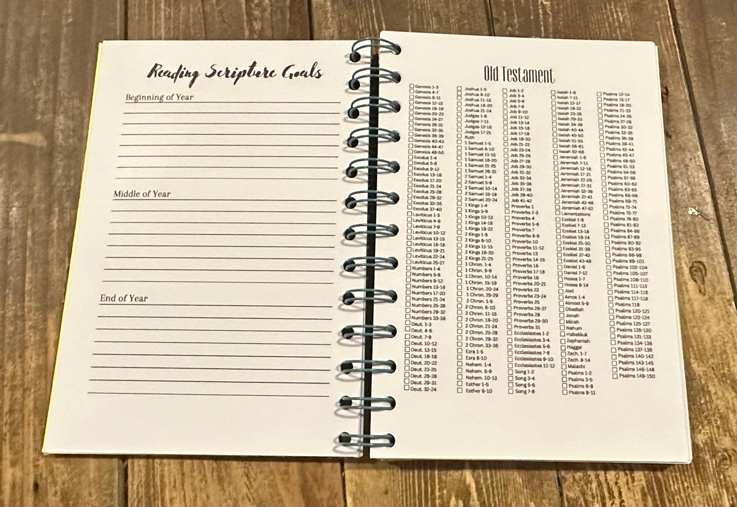 Mini Bible Study Notebook